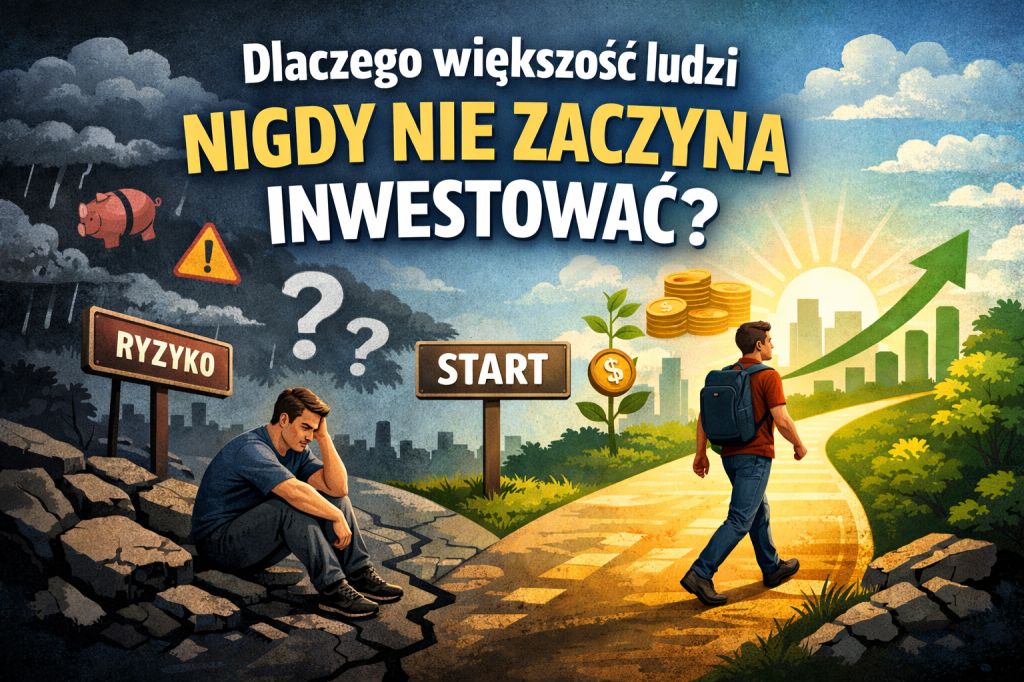 Dlaczego większość ludzi nigdy nie zaczyna inwestować?