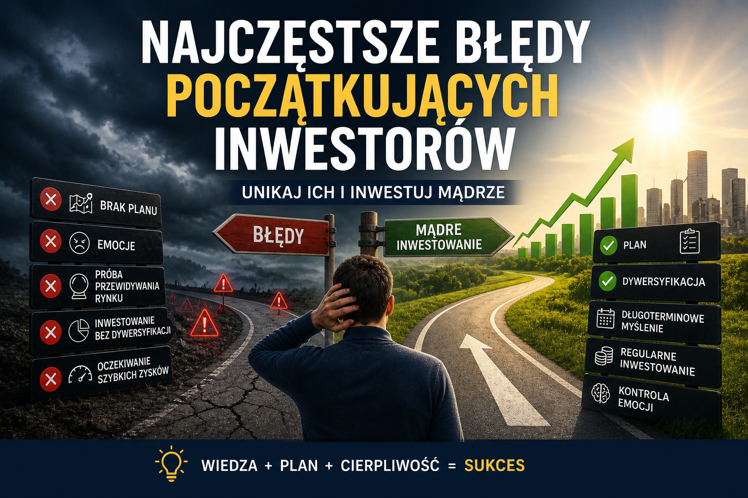 najczestsze bledy poczatkujacych inwestorow okladka