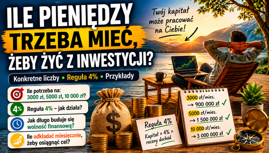 ile pieniedzy by zyc z inwestycji 4 proc okladka